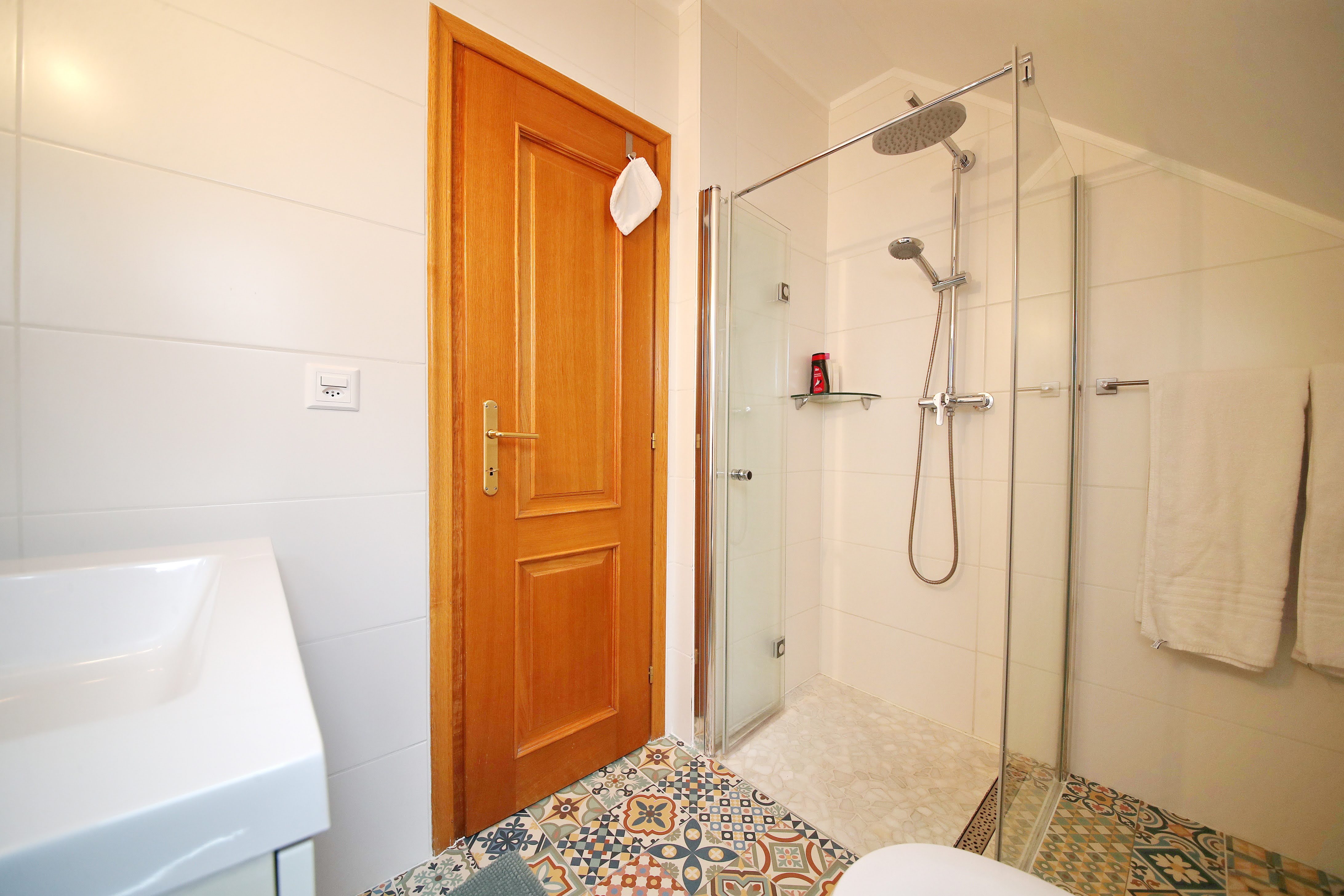 B&B | Corseaux Beach - Chambre 02 - Bad