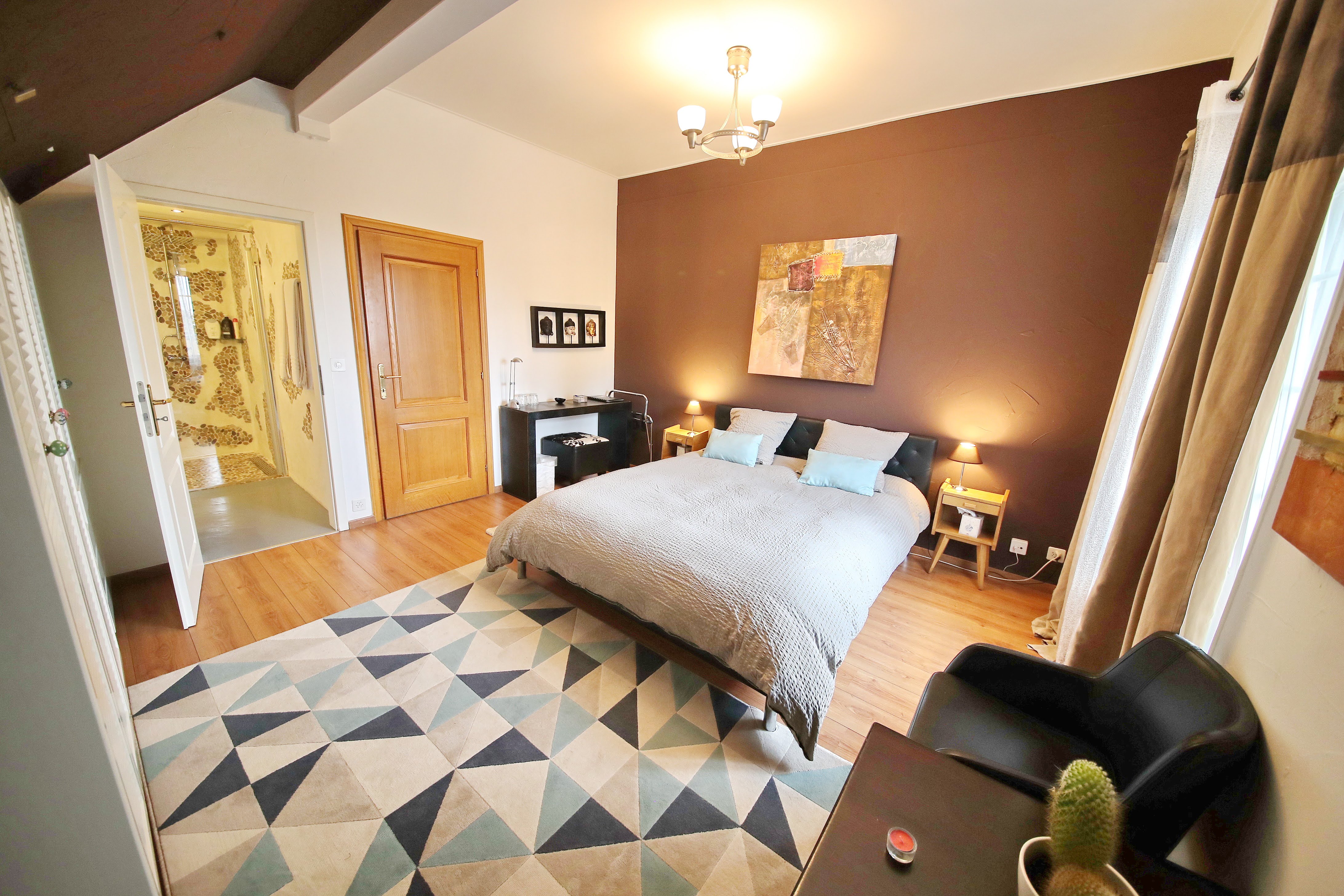 B&B | Corseaux Beach - Chambre 03 - Zimmer