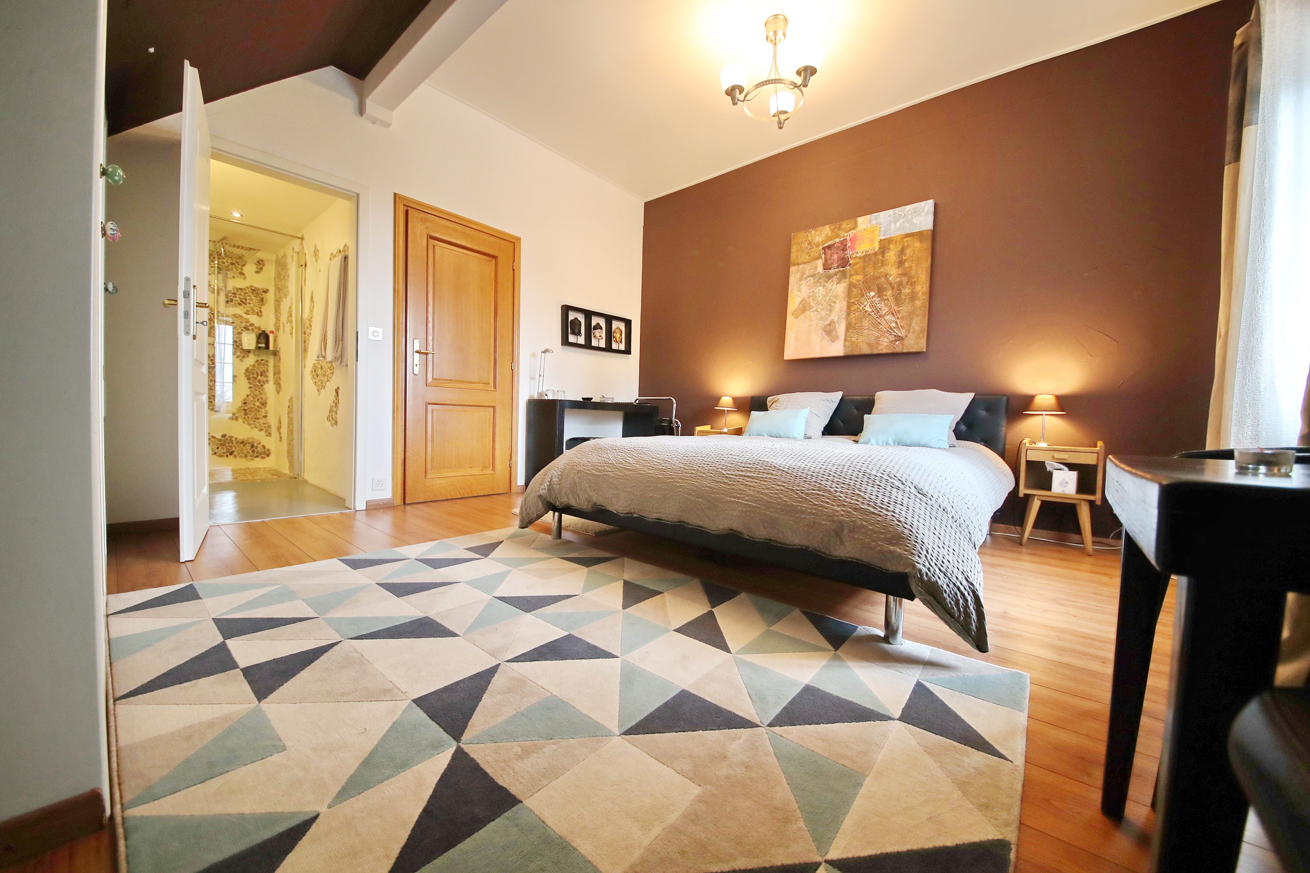 B&B | Corseaux Beach - Chambre 03 - Zimmer